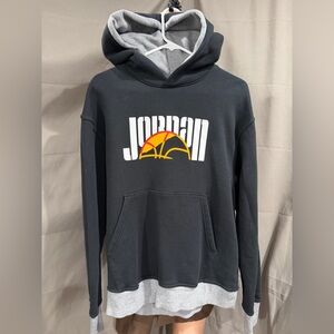 Jordan Heavyweight Black Hoodie Size Medium